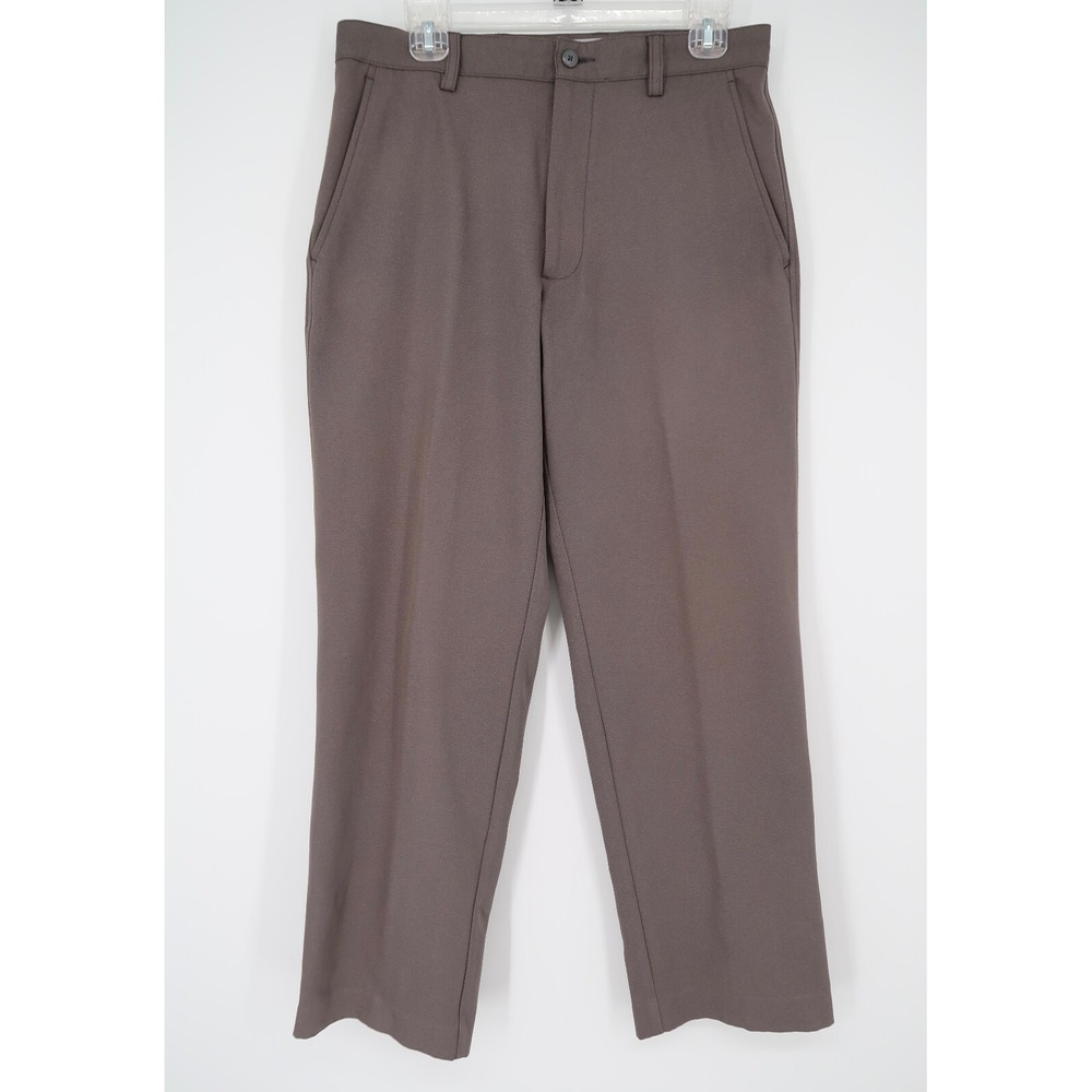 FootJoy Mens 32 Gray Performance Golf Pants Stretch Flat Front Size 32x30